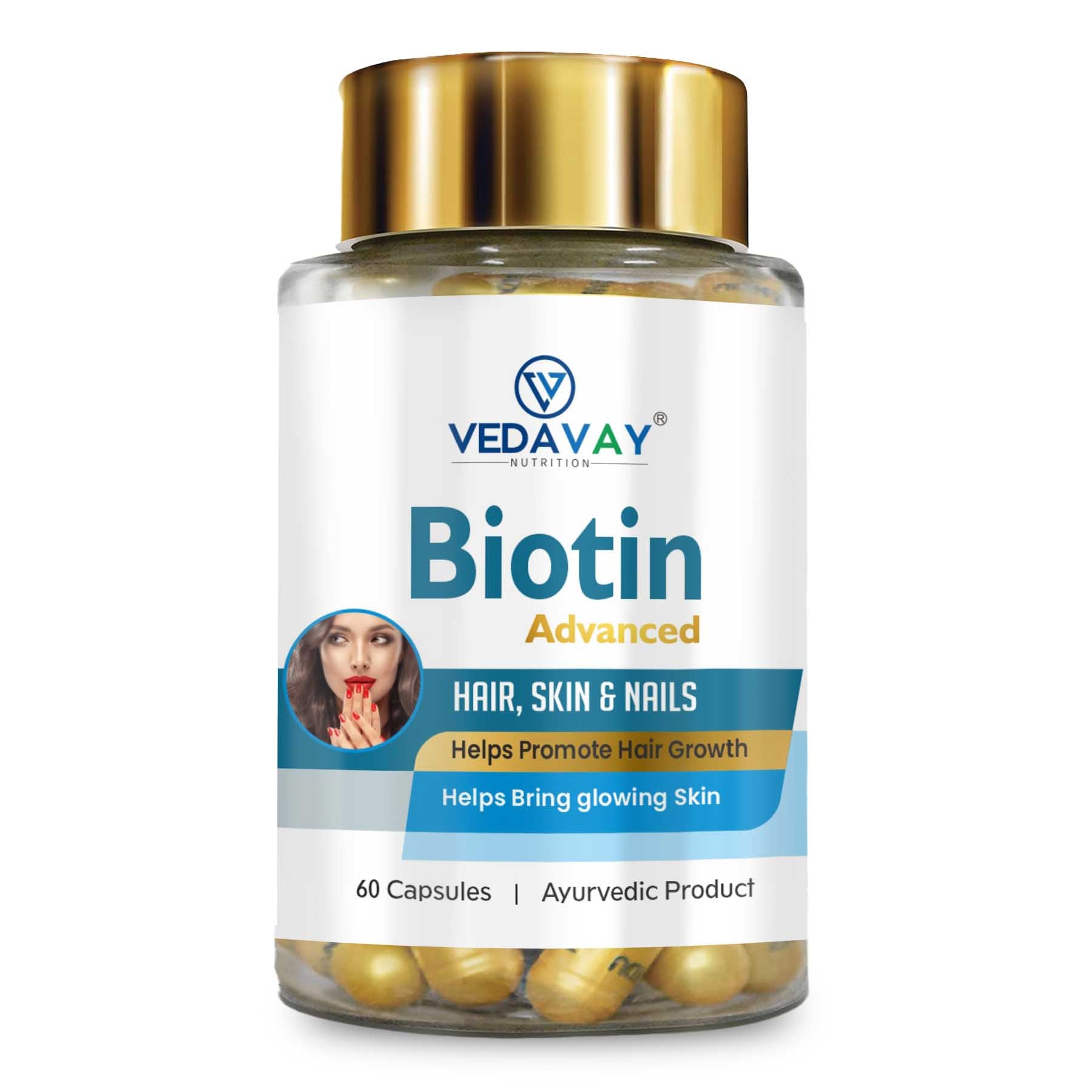 Biotin Advanced – Hair, Skin & Nails Support (60 Capsules)